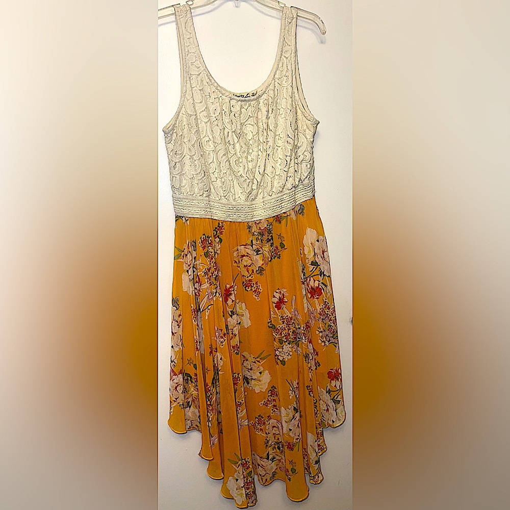 Beautiful Liberty Love Midi Dress,Size:2XL